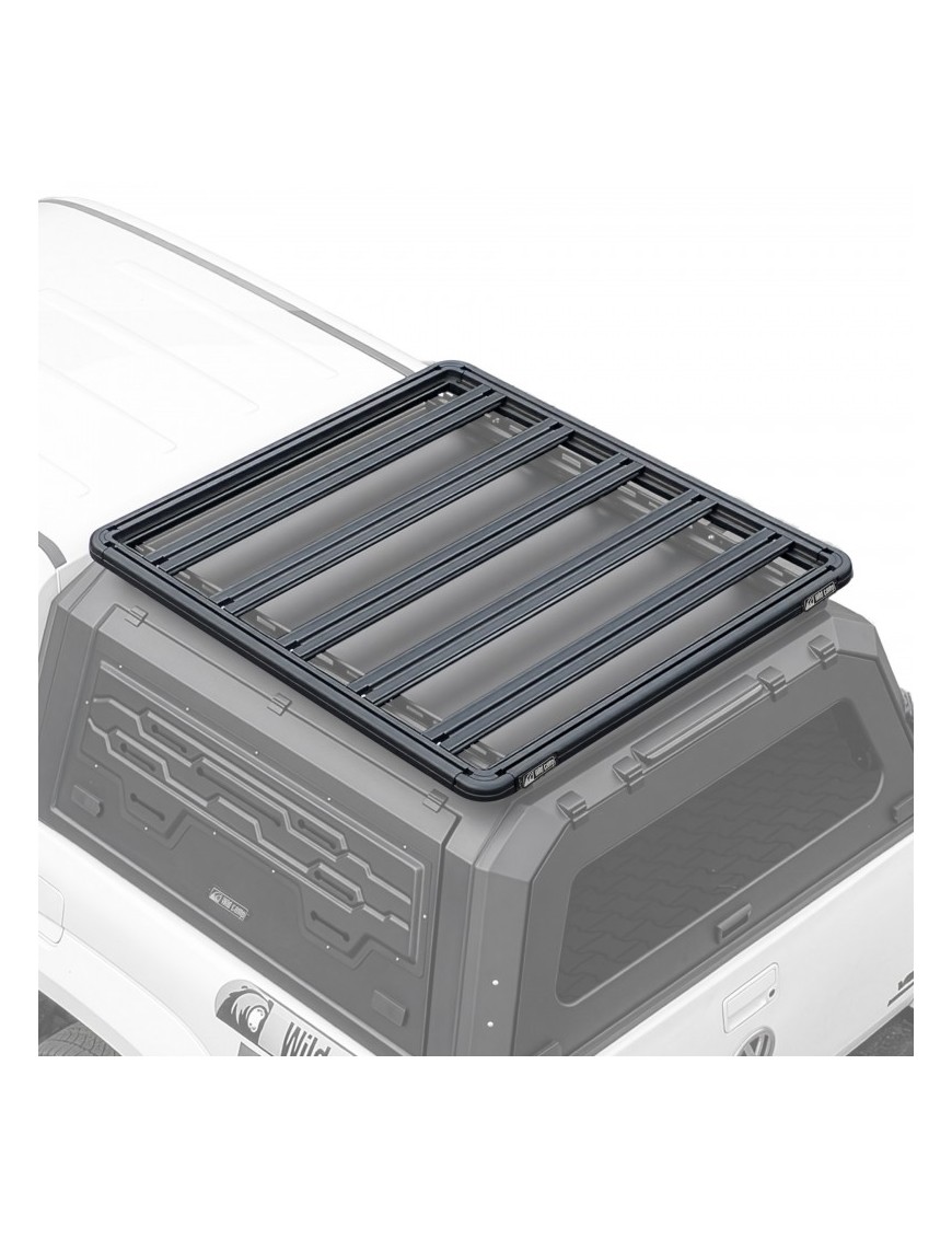 WildCamp HTP001 – aluminium hardtop roof platform for pickups, 1270 × 1200 mm
