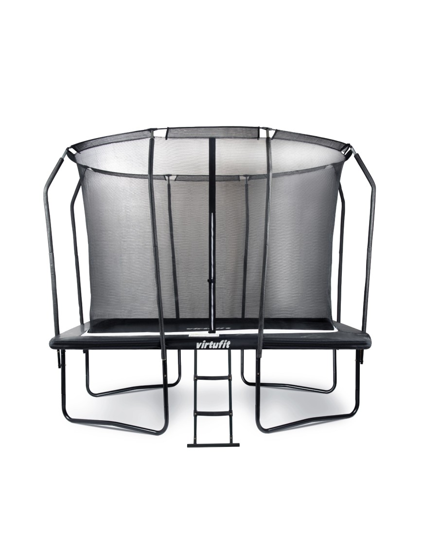 VIRTUFIT TRAMPOLINA PREMIUM Z SIATKĄ BEZPIECZEŃSTWA 183 x 274 CM