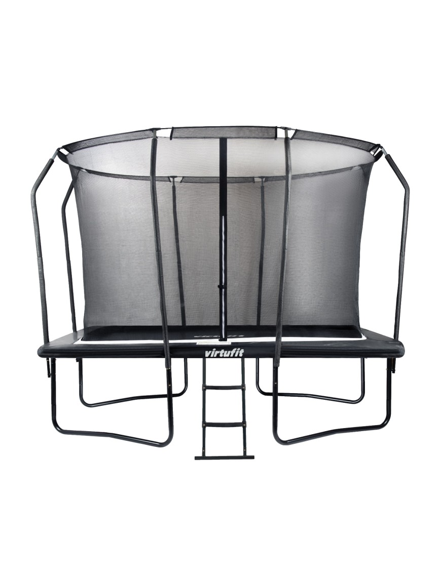 VIRTUFIT TRAMPOLINA PREMIUM Z SIATKĄ BEZPIECZEŃSTWA 213 x 305 CM