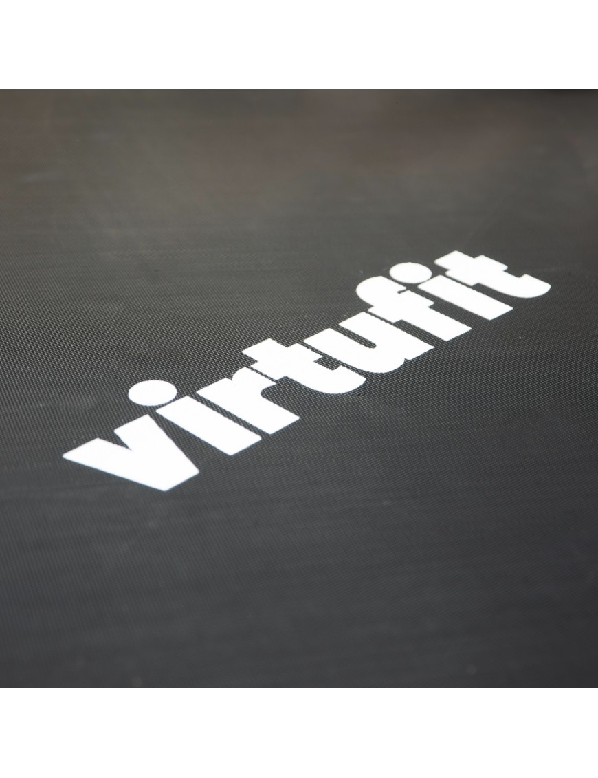 VIRTUFIT TRAMPOLINA OGRODOWA DO WKOPANIA 213 x 305 CM Z SIATKĄ