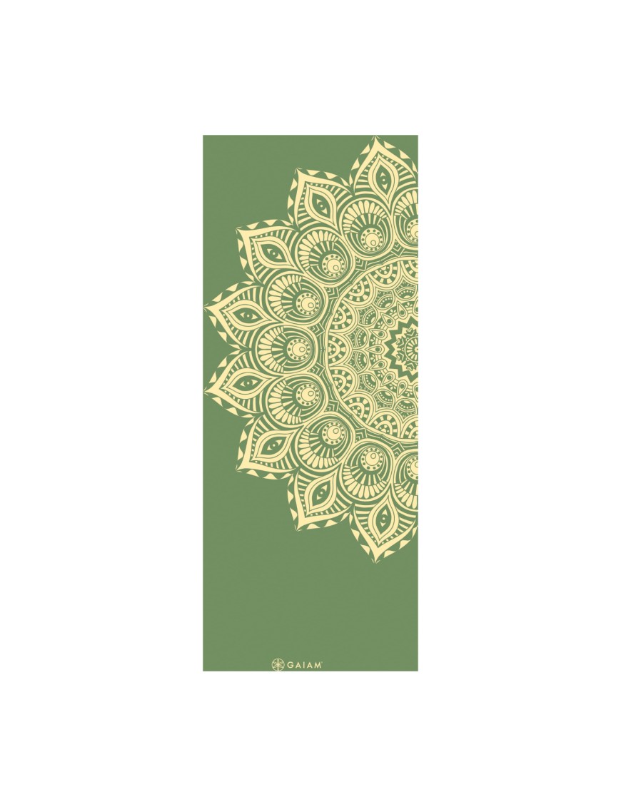 GAIAM MATA DO JOGI OLIVE HAZE MANDALA 6 MM 67308