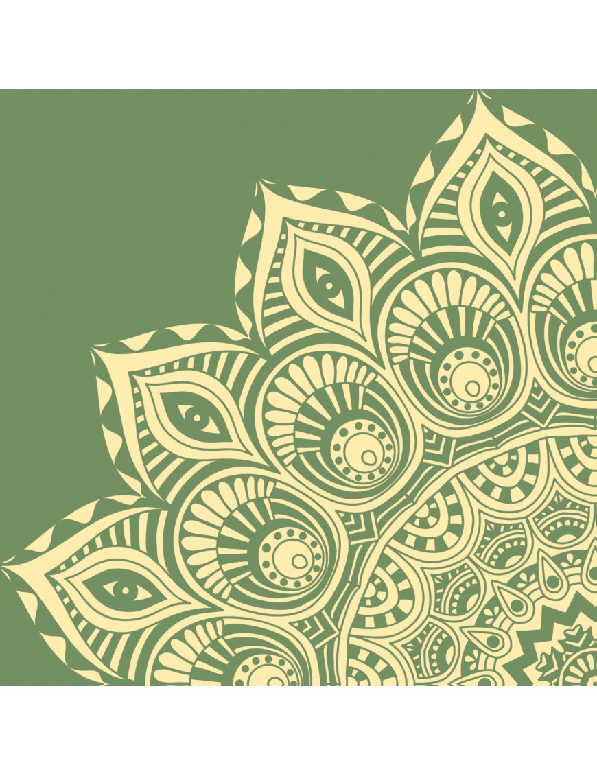 GAIAM MATA DO JOGI OLIVE HAZE MANDALA 6 MM 67308