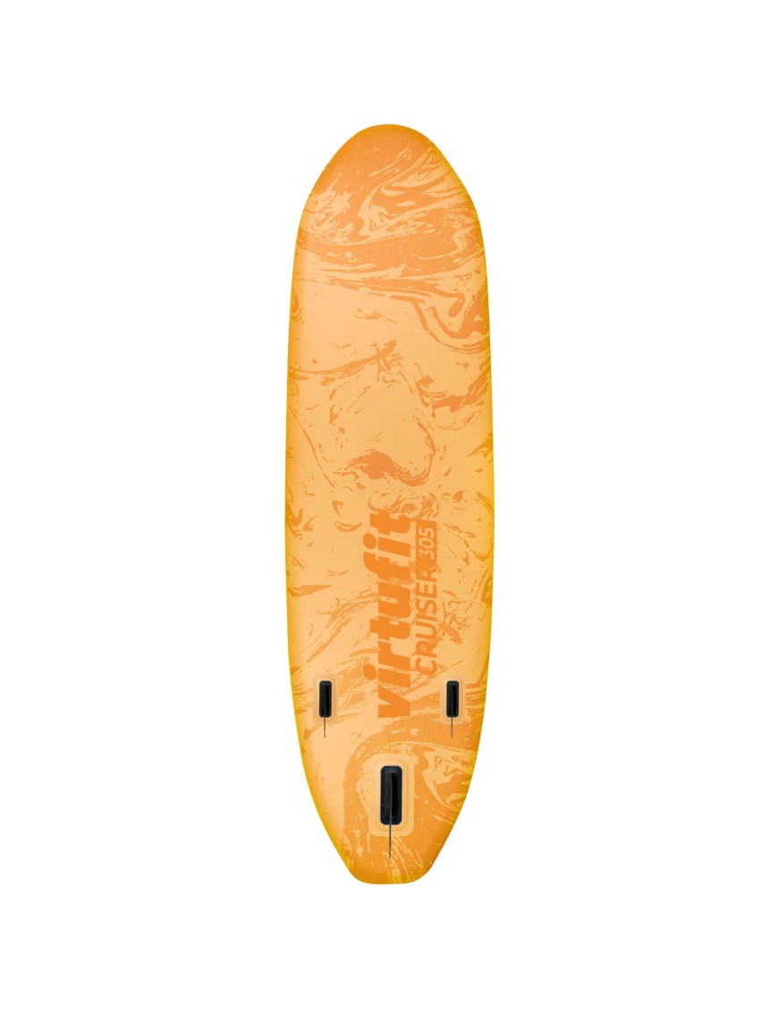 VIRTUFIT DESKA SUP CRUISER 305 Z SIEDZISKIEM I AKCESORIAMI POMARAŃCZOWY