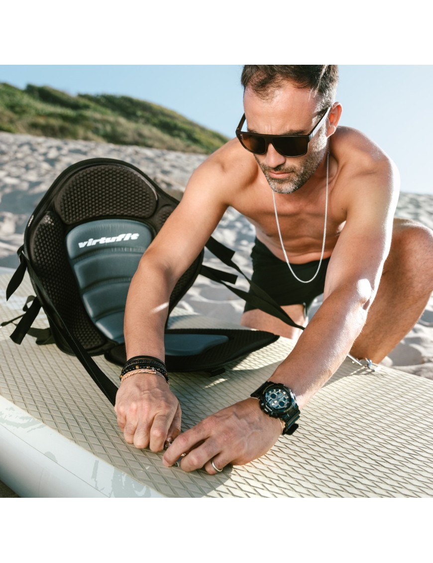 VIRTUFIT DESKA SUP CRUISER 305 Z SIEDZISKIEM I AKCESORIAMI POMARAŃCZOWY