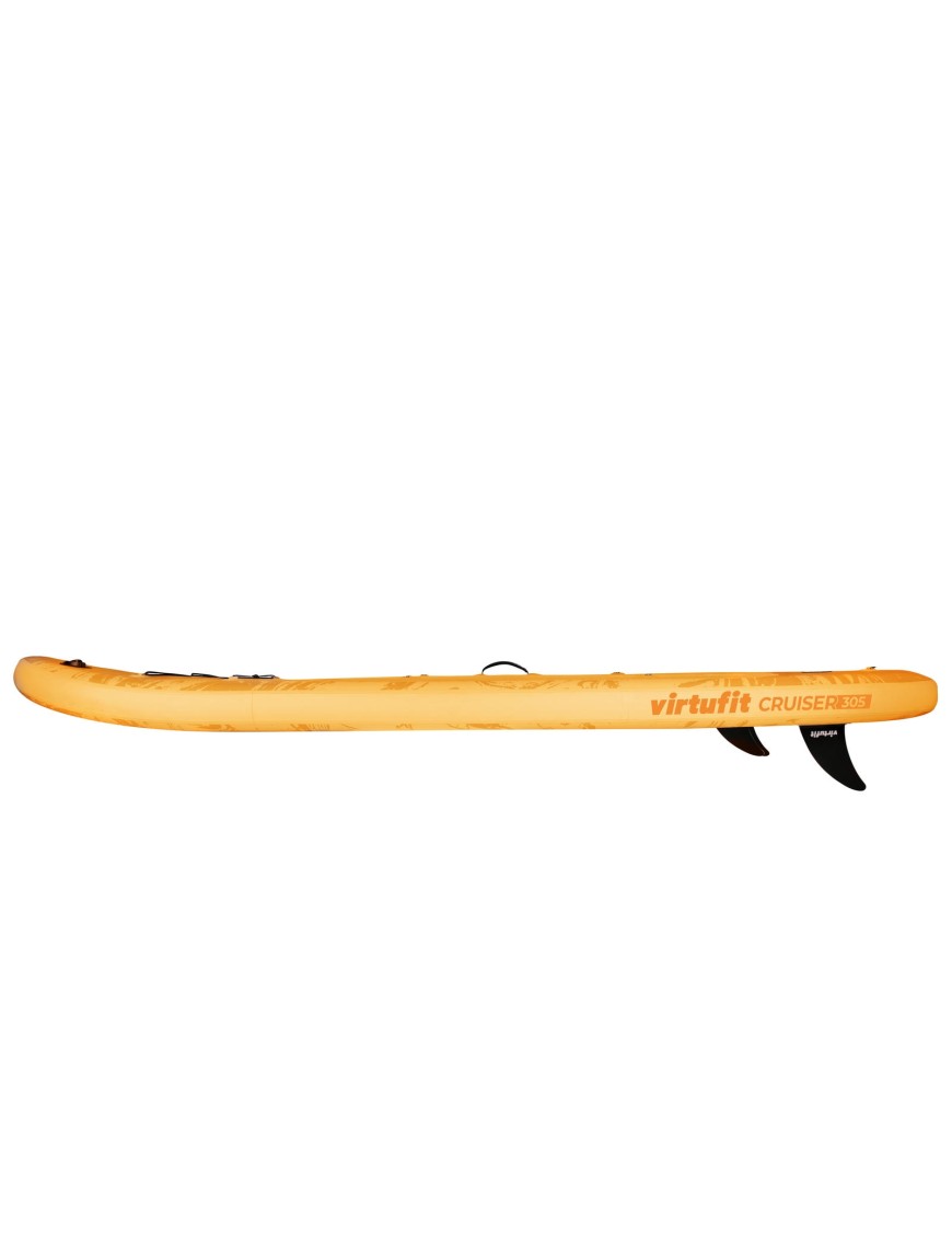VIRTUFIT DESKA SUP CRUISER 305 Z SIEDZISKIEM I AKCESORIAMI POMARAŃCZOWY