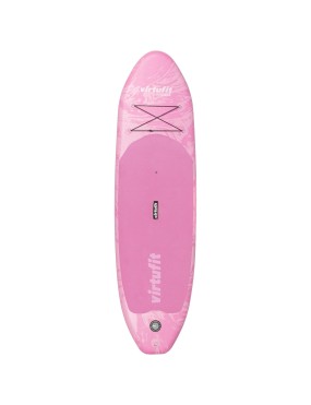 VIRTUFIT DESKA SUP SURFER 305 Z ŻAGLEM I AKCESORIAMI RÓŻOWY