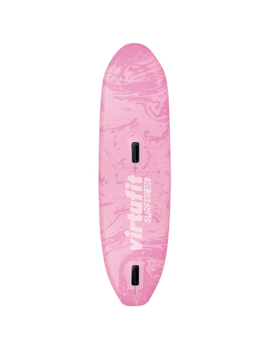 VIRTUFIT DESKA SUP SURFER 305 Z ŻAGLEM I AKCESORIAMI RÓŻOWY