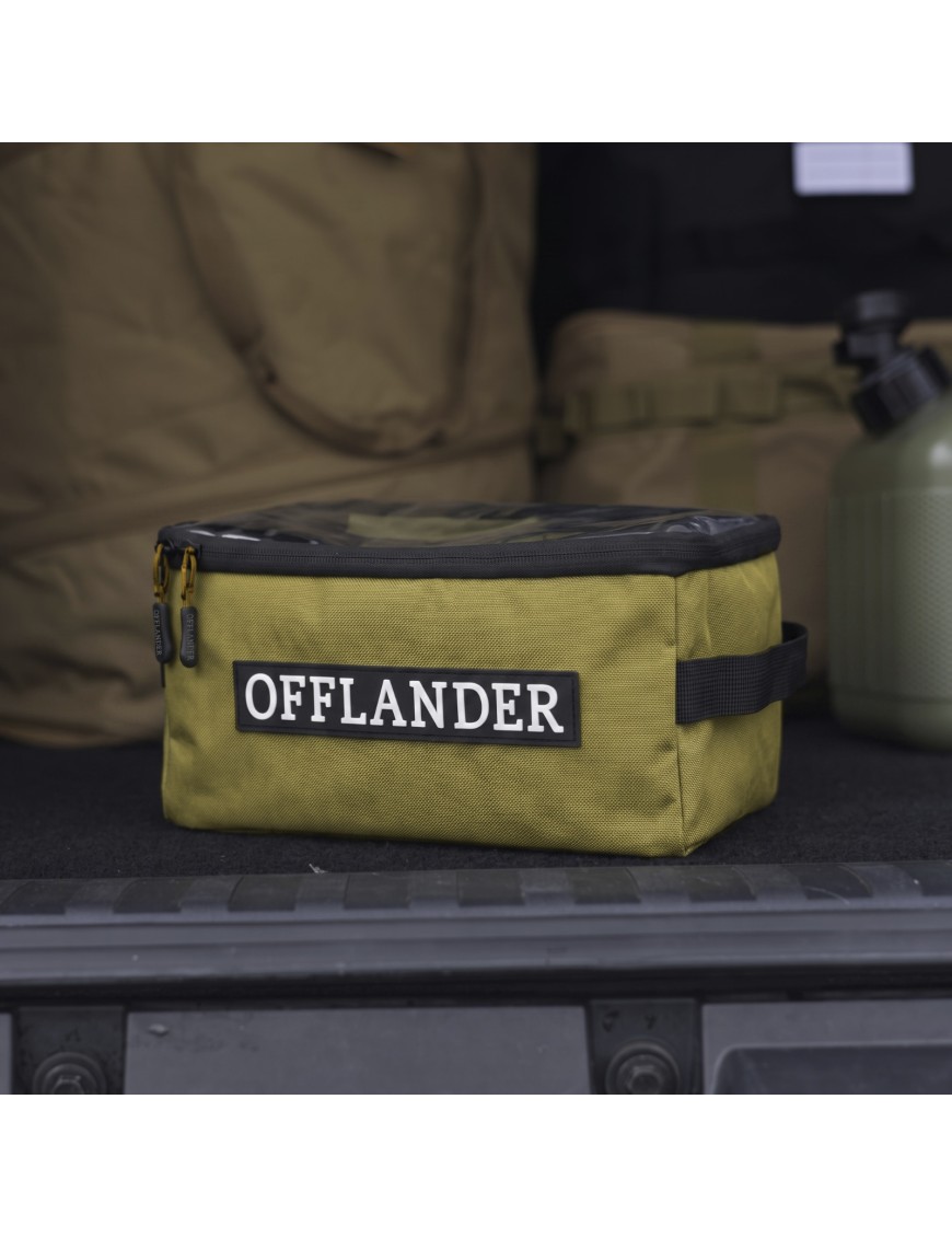 OFFLANDER TORBA ZAMYKANA Z PRZEZROCZYSTĄ GÓRĄ PVC 8 L