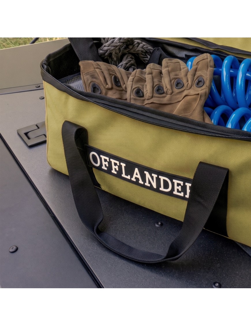 OFFLANDER TORBA ZAMYKANA Z PRZEZROCZYSTĄ GÓRĄ PVC 14 L