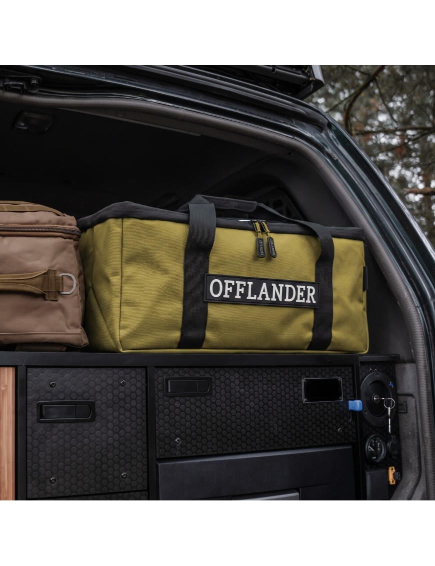 OFFLANDER TORBA ZAMYKANA Z PRZEZROCZYSTĄ GÓRĄ PVC 14 L