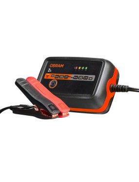 OSRAM BATTERYcharge 1002 – Smart 6/12 V Battery Charger, 2 A, IP65