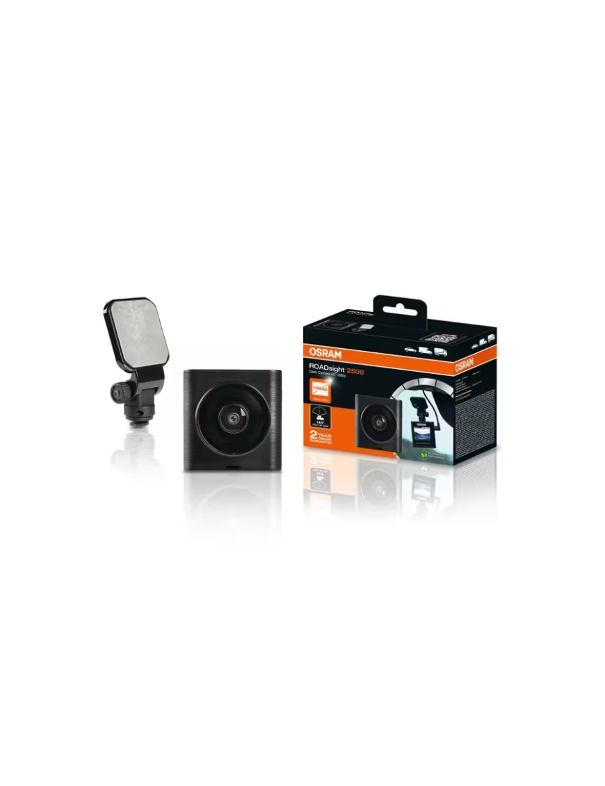 OSRAM ROADsight 2500 ODC2500 – 1080p Dash Cam, 140° FOV, HDR