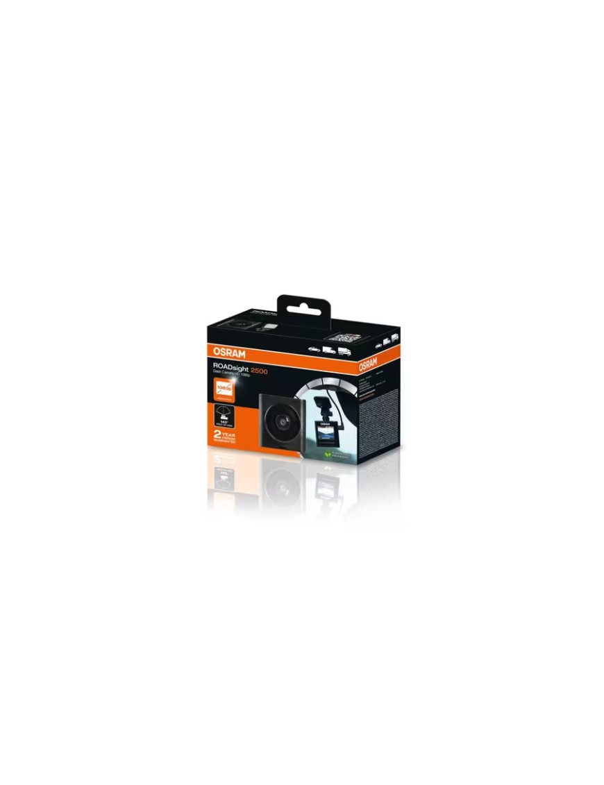 OSRAM ROADsight 2500 ODC2500 – 1080p Dash Cam, 140° FOV, HDR