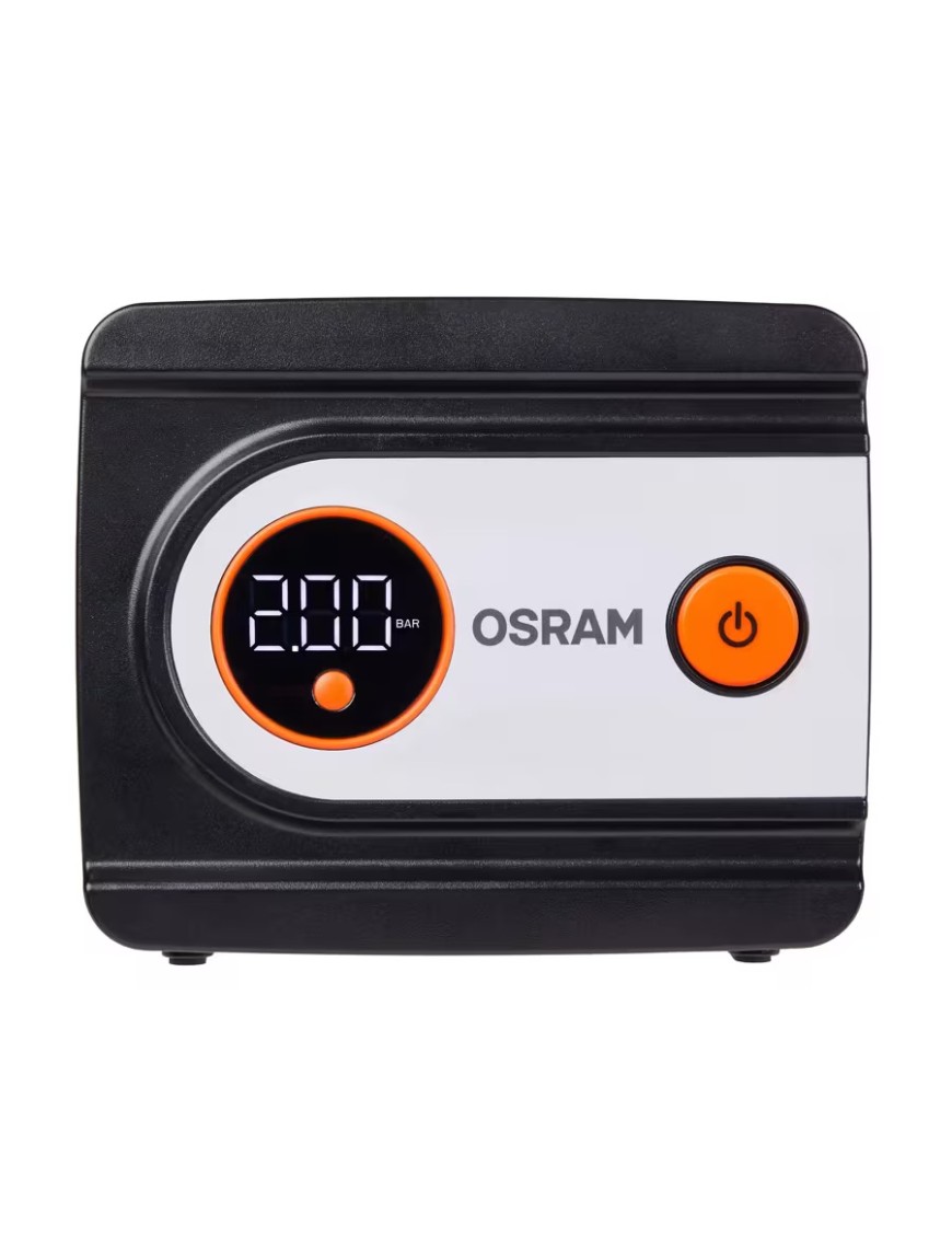 OSRAM TYREinflate 612 ESSENTIAL OTI612ESN – 12 V Digital Tyre Inflator, 6.9 bar