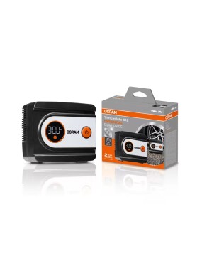 OSRAM TYREinflate 612 ESSENTIAL OTI612ESN – 12 V Digital Tyre Inflator, 6.9 bar