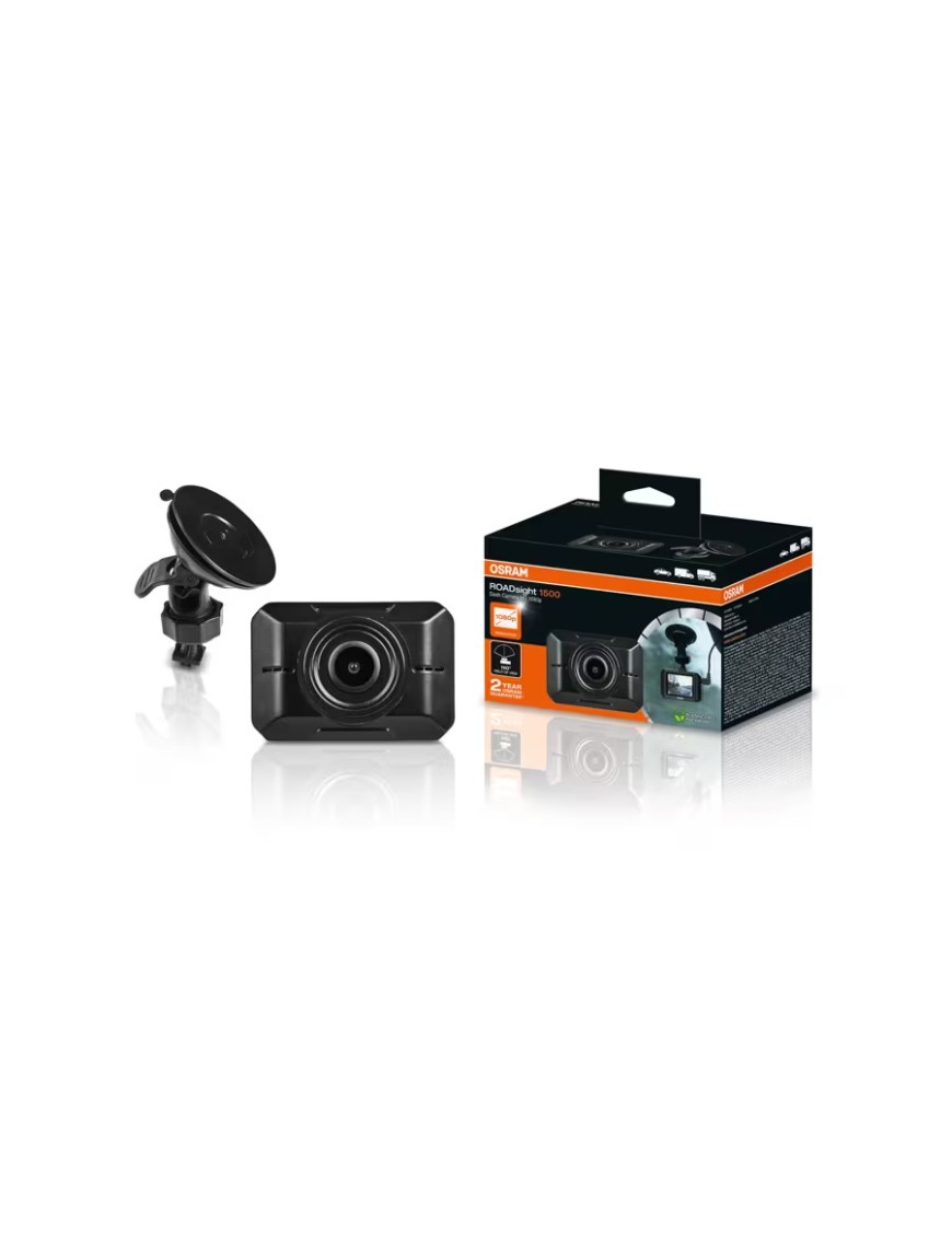 OSRAM ROADsight 1500 – 1080p Dash Cam, 30 FPS, 110°