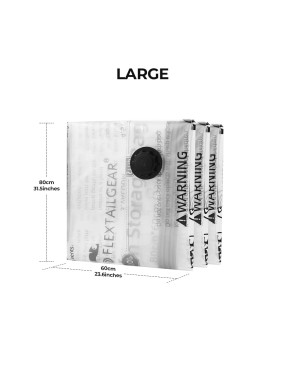FLEXTAIL Vacuum Storage Bags L – 60 × 80 cm, 4-Pack