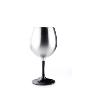 GSI Outdoors Glacier Stainless Nesting Red Wine Glass 63310 – 15.2 fl oz