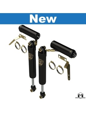 MetalCloak RockSport Black 2.5 – Front Remote-Reservoir Shocks for INEOS Grenadier