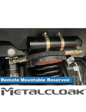 MetalCloak RockSport Black 2.5 – Front Remote-Reservoir Shocks for INEOS Grenadier