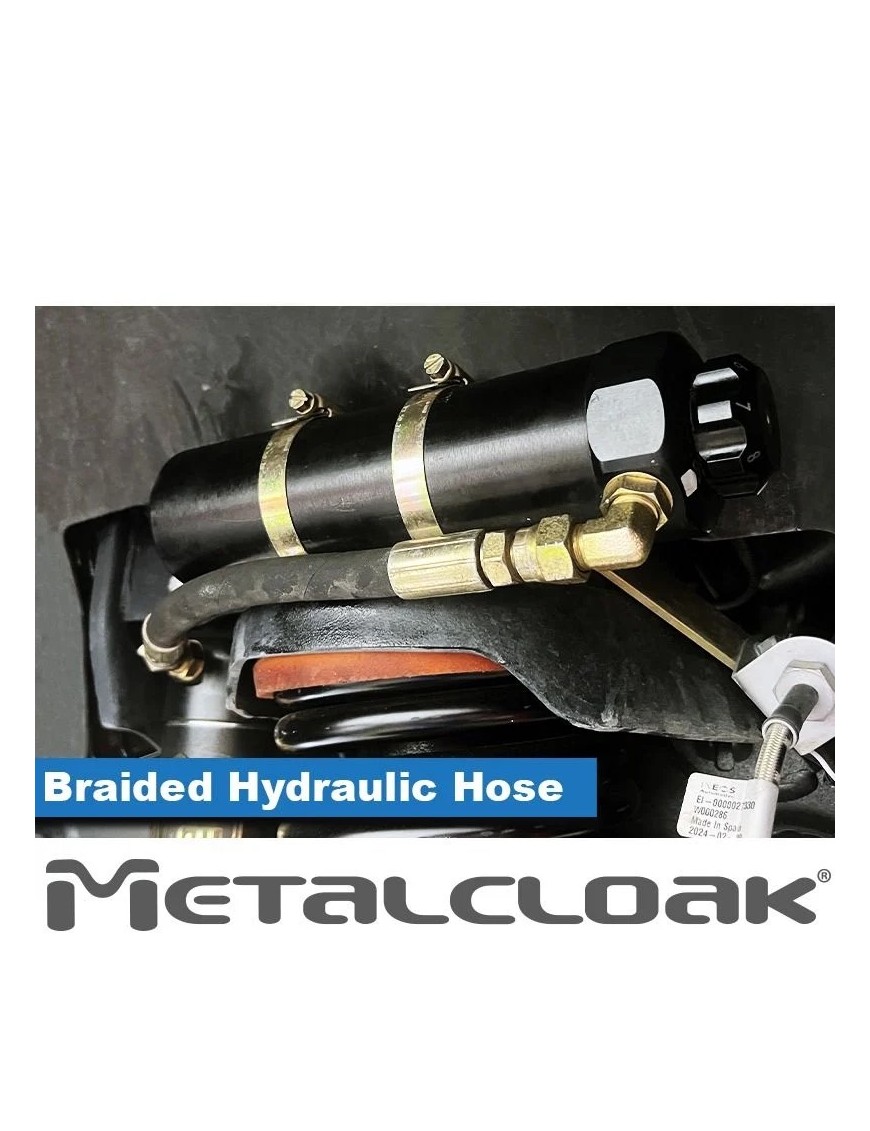MetalCloak RockSport Black 2.5 – Front Remote-Reservoir Shocks for INEOS Grenadier