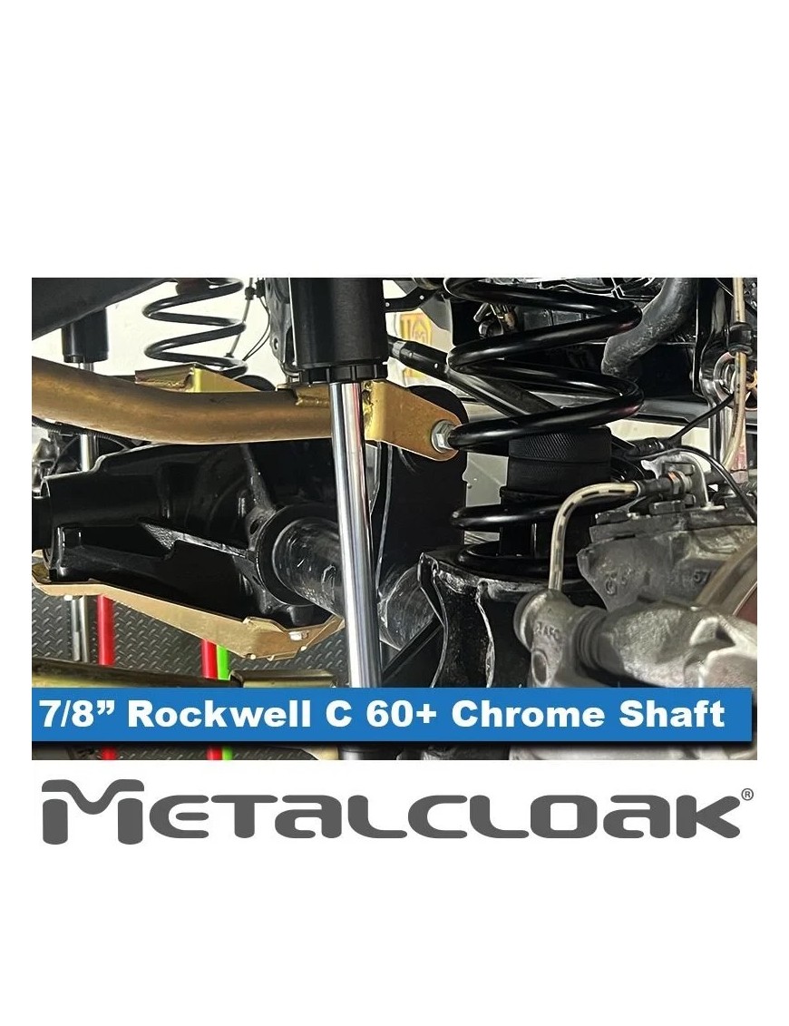 MetalCloak RockSport Black 2.5 – Front Remote-Reservoir Shocks for INEOS Grenadier