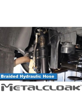MetalCloak RockSport BLACK – Ineos Grenadier Rear Reservoir Shocks, 2.5 in Body, 8-Position Adjustable