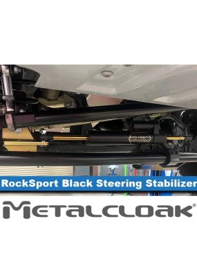 MetalCloak RockSport BLACK XD 2552 – adjustable steering damper for INEOS Grenadier 2023+