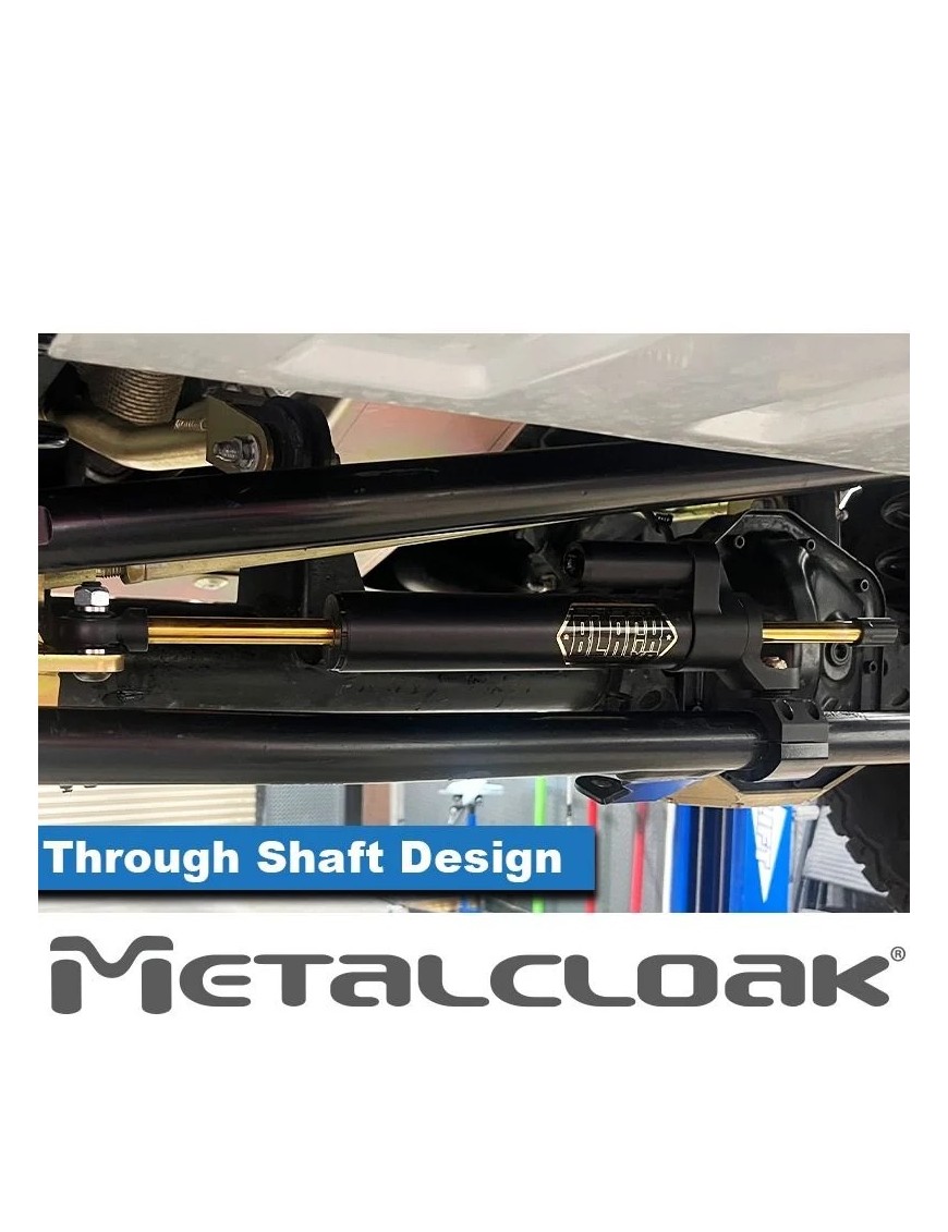 MetalCloak RockSport BLACK XD 2552 – adjustable steering damper for INEOS Grenadier 2023+