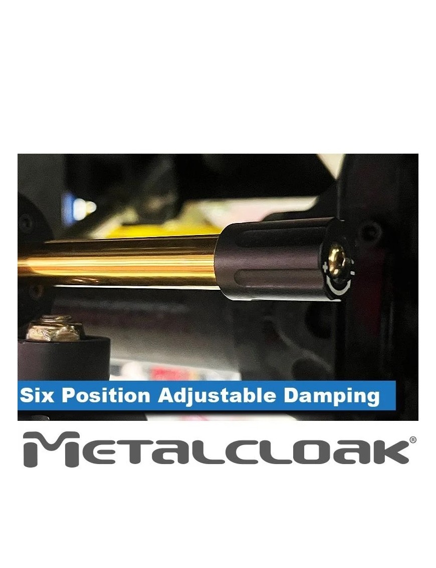 MetalCloak RockSport BLACK XD 2552 – adjustable steering damper for INEOS Grenadier 2023+
