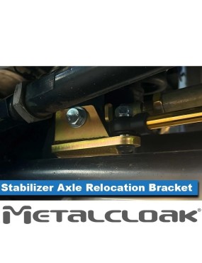 MetalCloak RockSport BLACK XD 2552 – adjustable steering damper for INEOS Grenadier 2023+