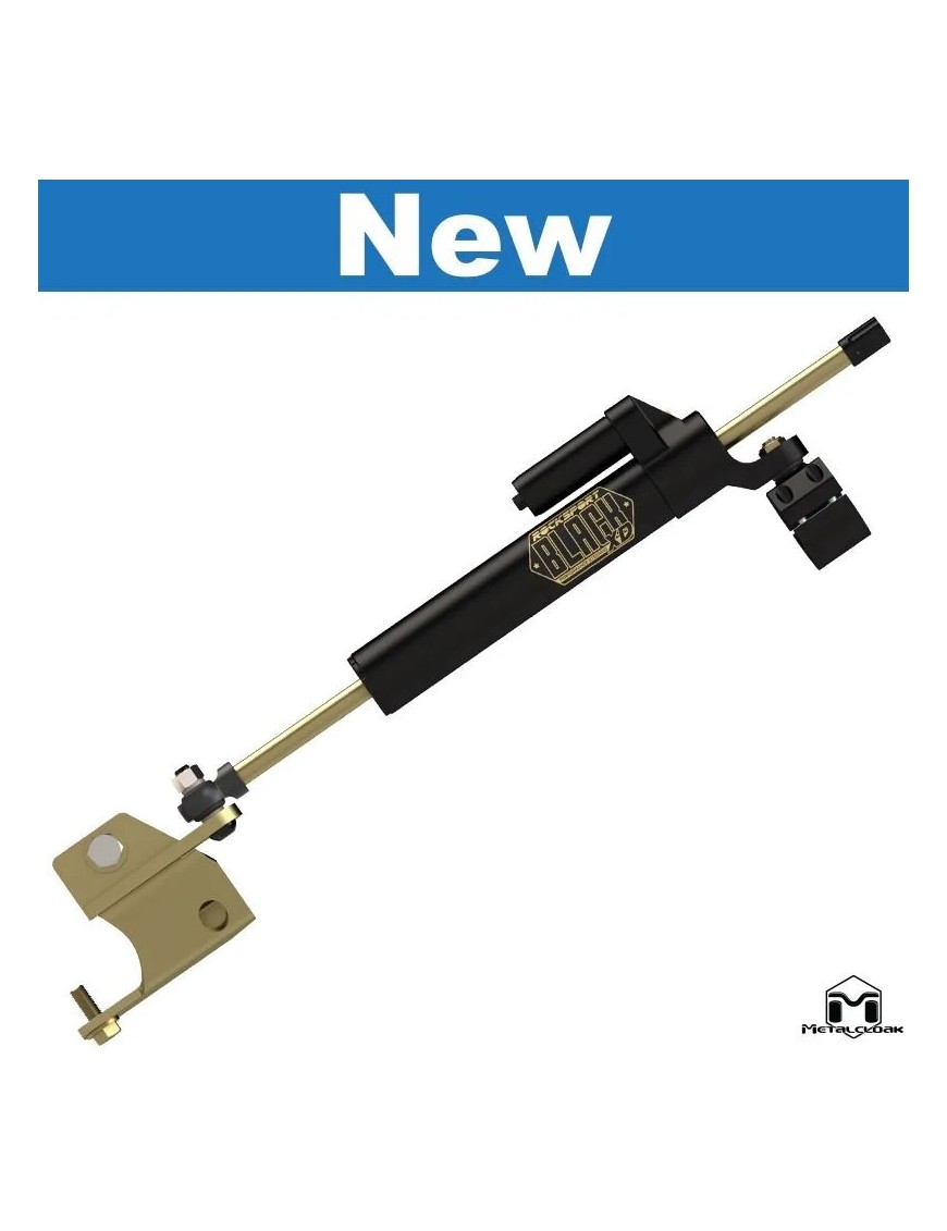 MetalCloak RockSport BLACK XD 2552 – adjustable steering damper for INEOS Grenadier 2023+