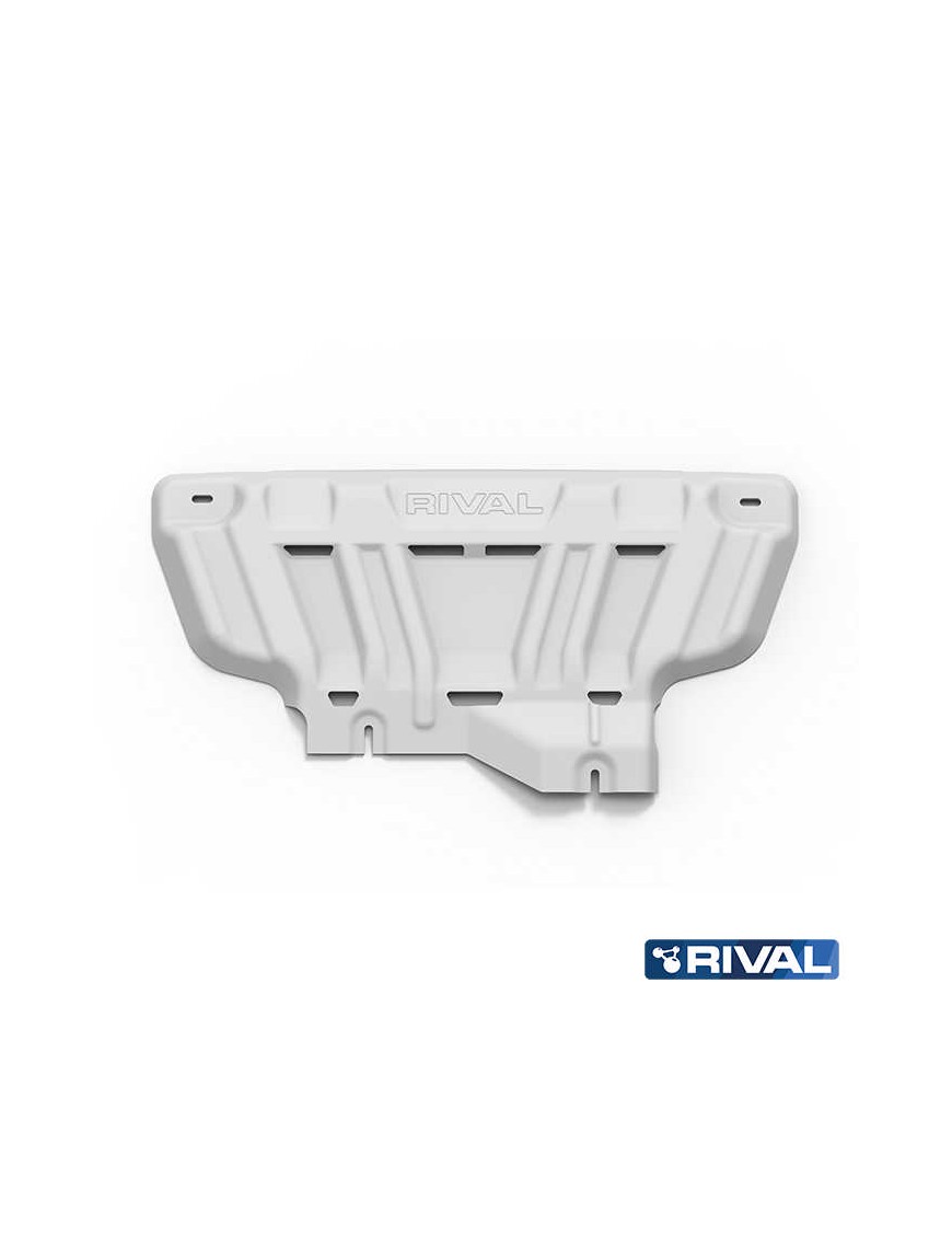 RIVAL 4x4 2333.1884.1.6 – 6 mm Aluminium Radiator Skid Plate for Ford Ranger 2022+, Everest 2022+ and Amarok 2023+