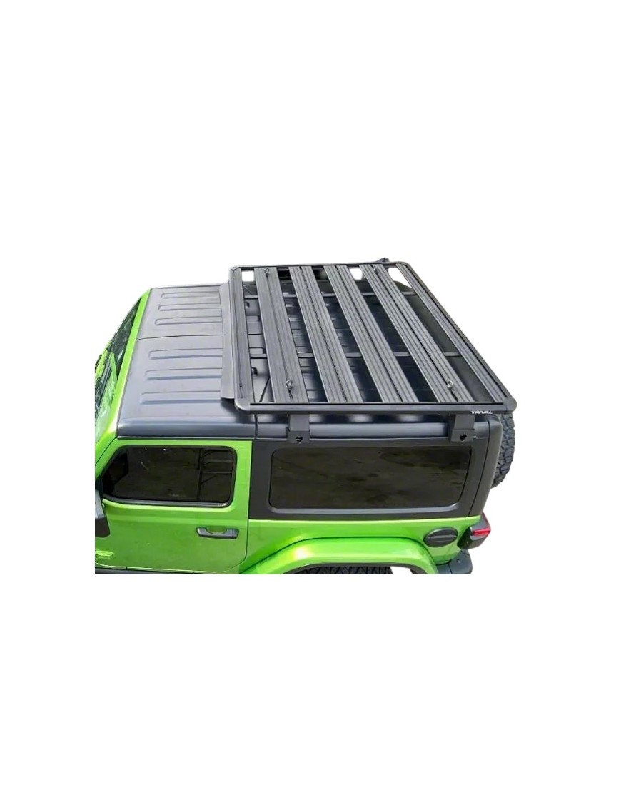 RIVAL 2M.2703.1 – Aluminum No-Drill Roof Rack for Jeep Wrangler JL 2-Door / Gladiator JT