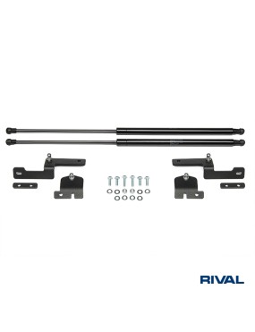 RIVAL 2A.ST.2703.1 – Hood Lift Kit for Jeep Wrangler JK 2007–2018, 2× Stabilus Struts