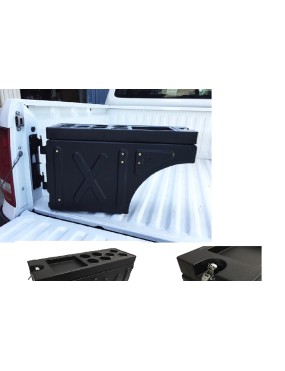 Snakeman 4WD SNA004 – Swing-Out Truck Bed Storage Box, 660 × 220 × 404 mm