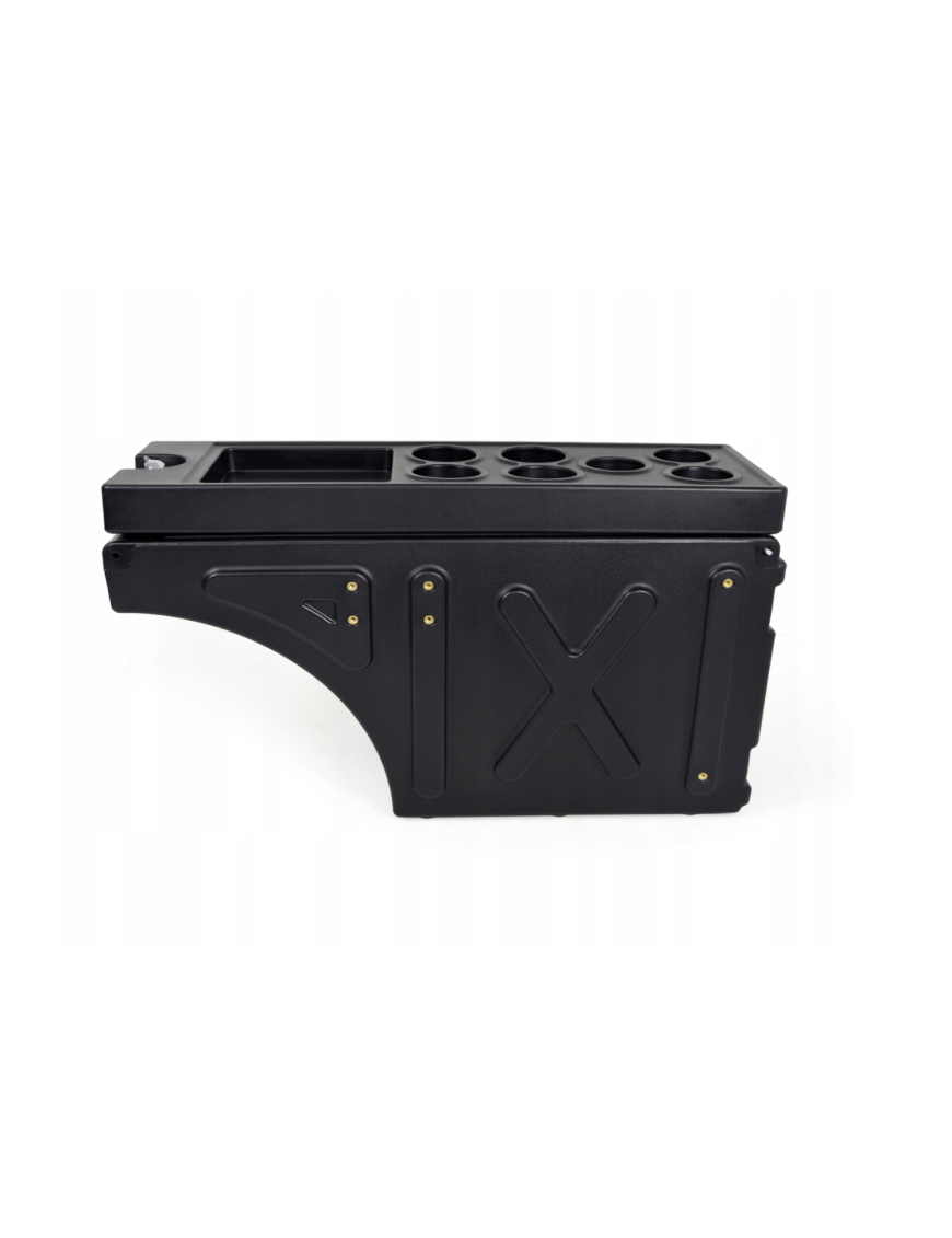 Snakeman 4WD SNA004 – Swing-Out Truck Bed Storage Box, 660 × 220 × 404 mm