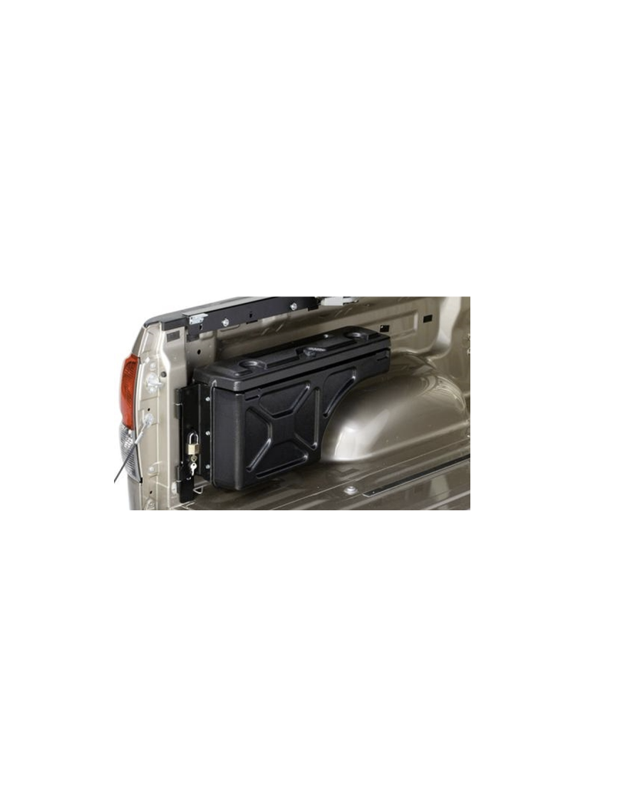 Snakeman 4WD SNA004 – Swing-Out Truck Bed Storage Box, 660 × 220 × 404 mm