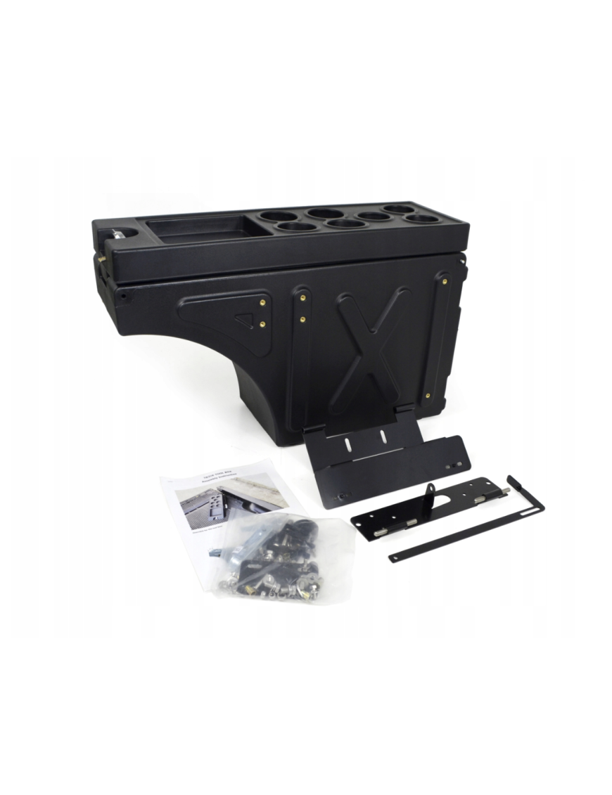 Snakeman 4WD SNA004 – Swing-Out Truck Bed Storage Box, 660 × 220 × 404 mm