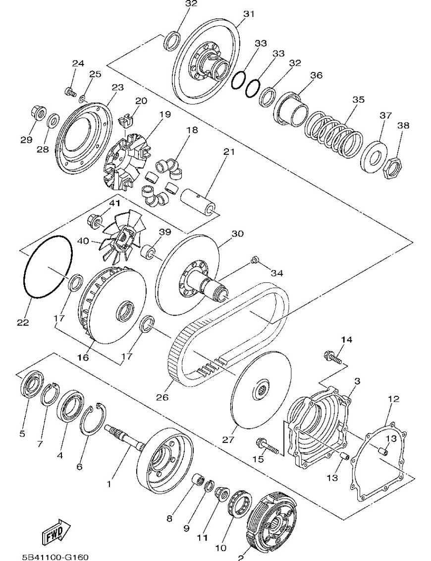 Yamaha 3B4-15463-00-00 uszczelka sprzęgła