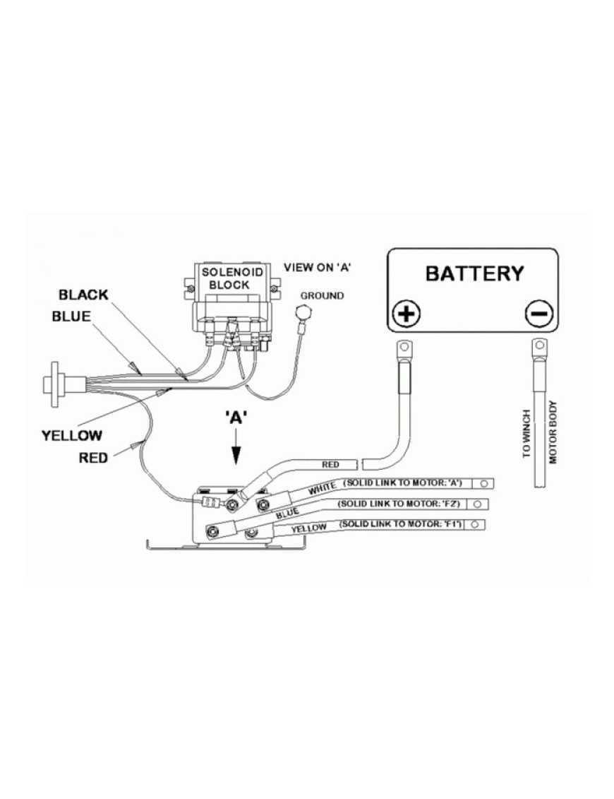 RELAY WINCH 450A 24V
