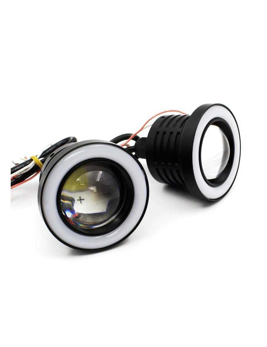 Lampy led z ringiem komplet 2 szt - Lampy LED do can-am outlander zastępujące oryginalne Lampy led z ringiem komplet 2 szt - Lampy LED do can-am outlander zastępujące oryginalne