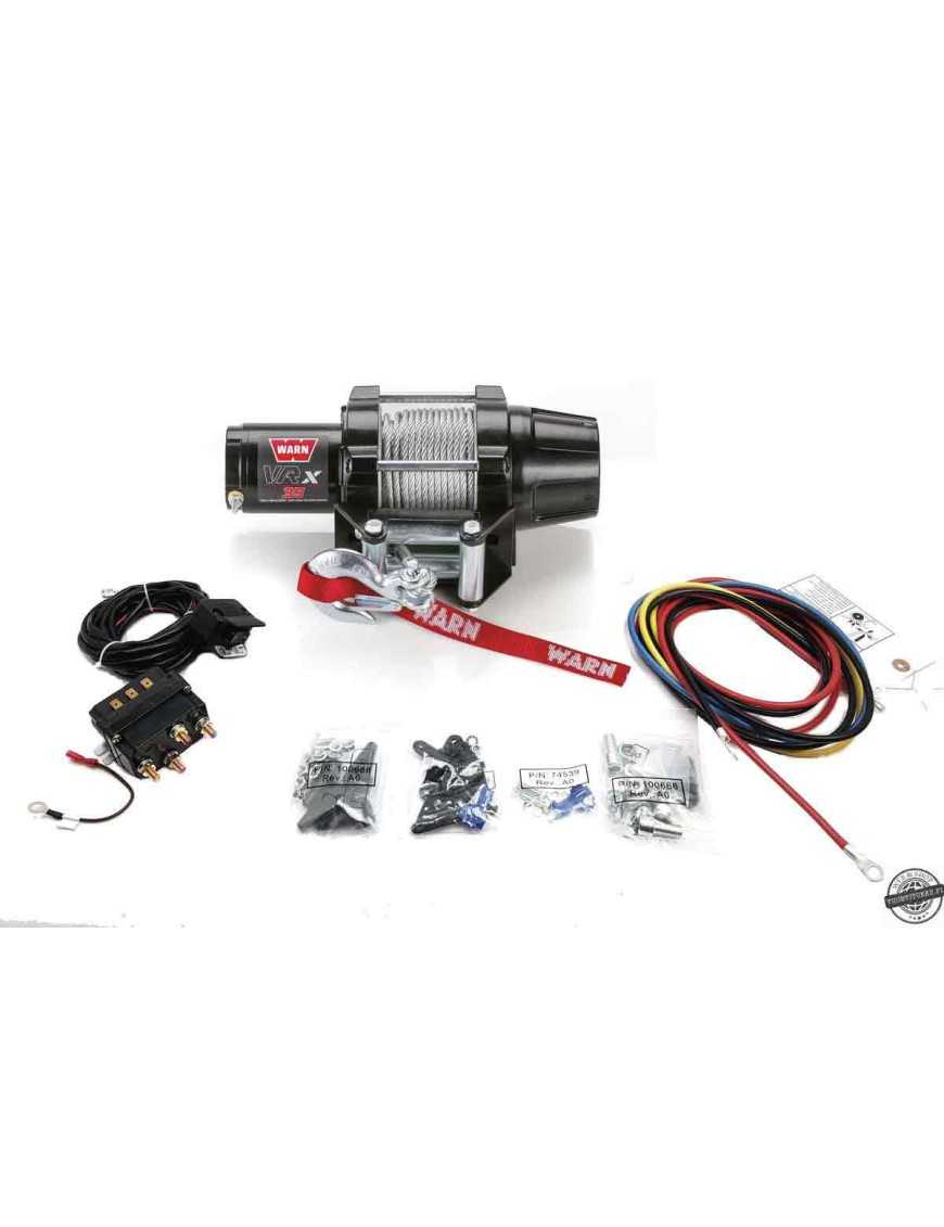 Warn VRX 35-s lina syntetyczna Powersports Winch Moose wyciągarka Warn VRX 35-s lina syntetyczna Powersports Winch Moose wyciągarka