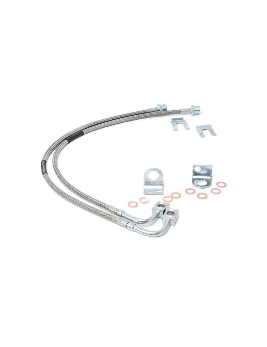 Extended Front Brake Lines - Lift 4" - 6" - Jeep Wrangler JK