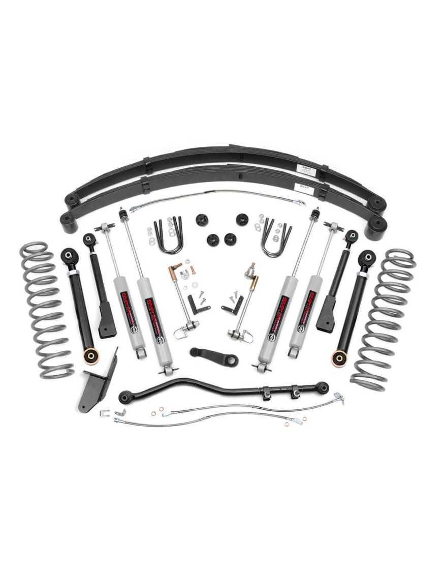 4,5" Rough Country Lift 4,5" Jeep Cherokee XJ