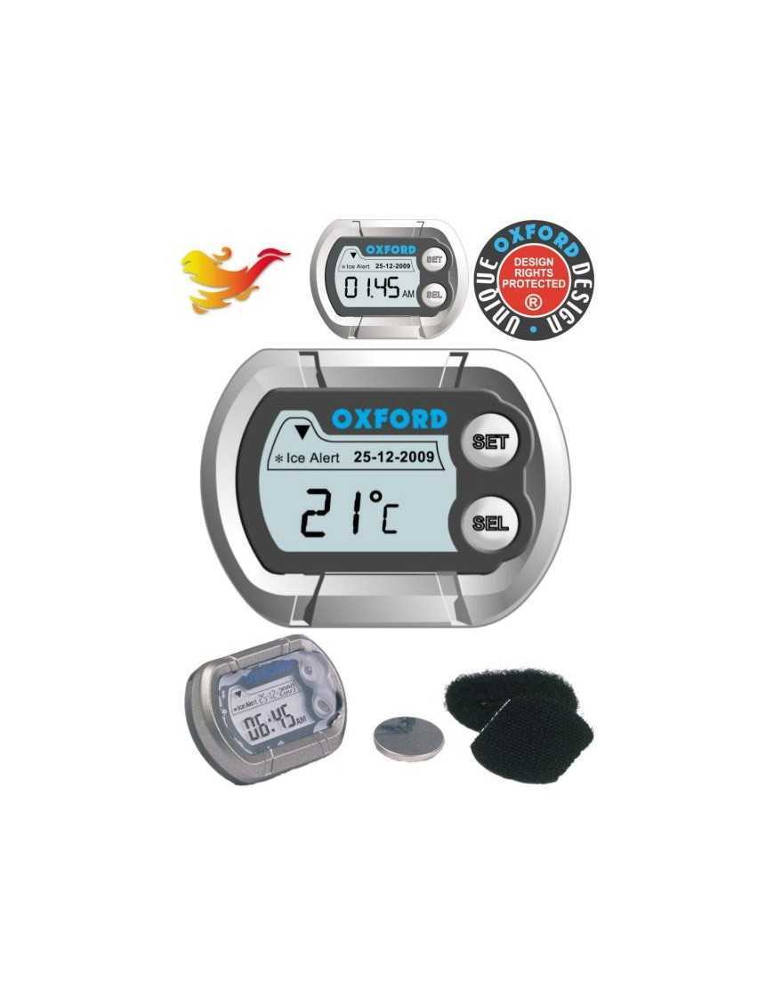 OXFORD ZEGAREK ELEKTRONICZNY Z TERMOMETREM KOLOR SREBRNY OXFORD ZEGAREK ELEKTRONICZNY Z TERMOMETREM KOLOR SREBRNY
