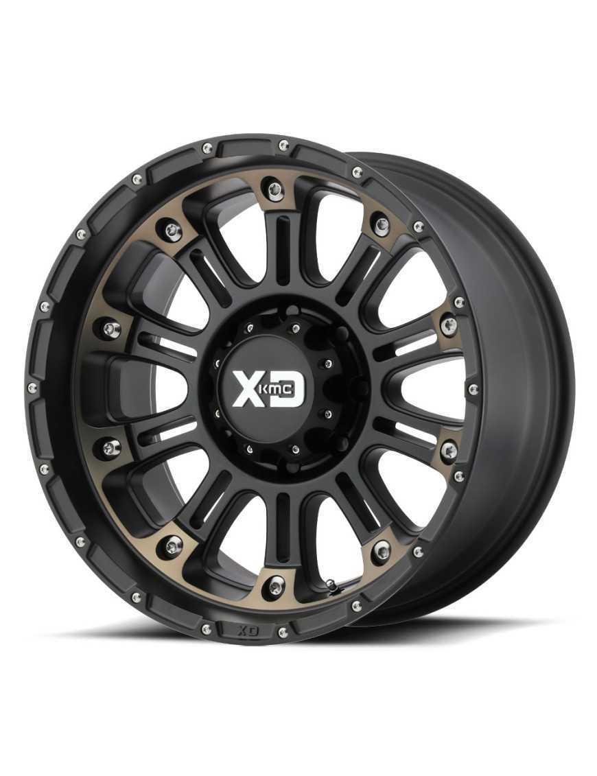 Felga Aluminiowa 9x17'' 5x127 ET-12 XD 829 HOSS II Czarny/Brąz - Jeep Wrangler JK Felga Aluminiowa 9x17'' 5x127 ET-12 XD 829 HOSS II Czarny/Brąz - Jeep Wrangler JK