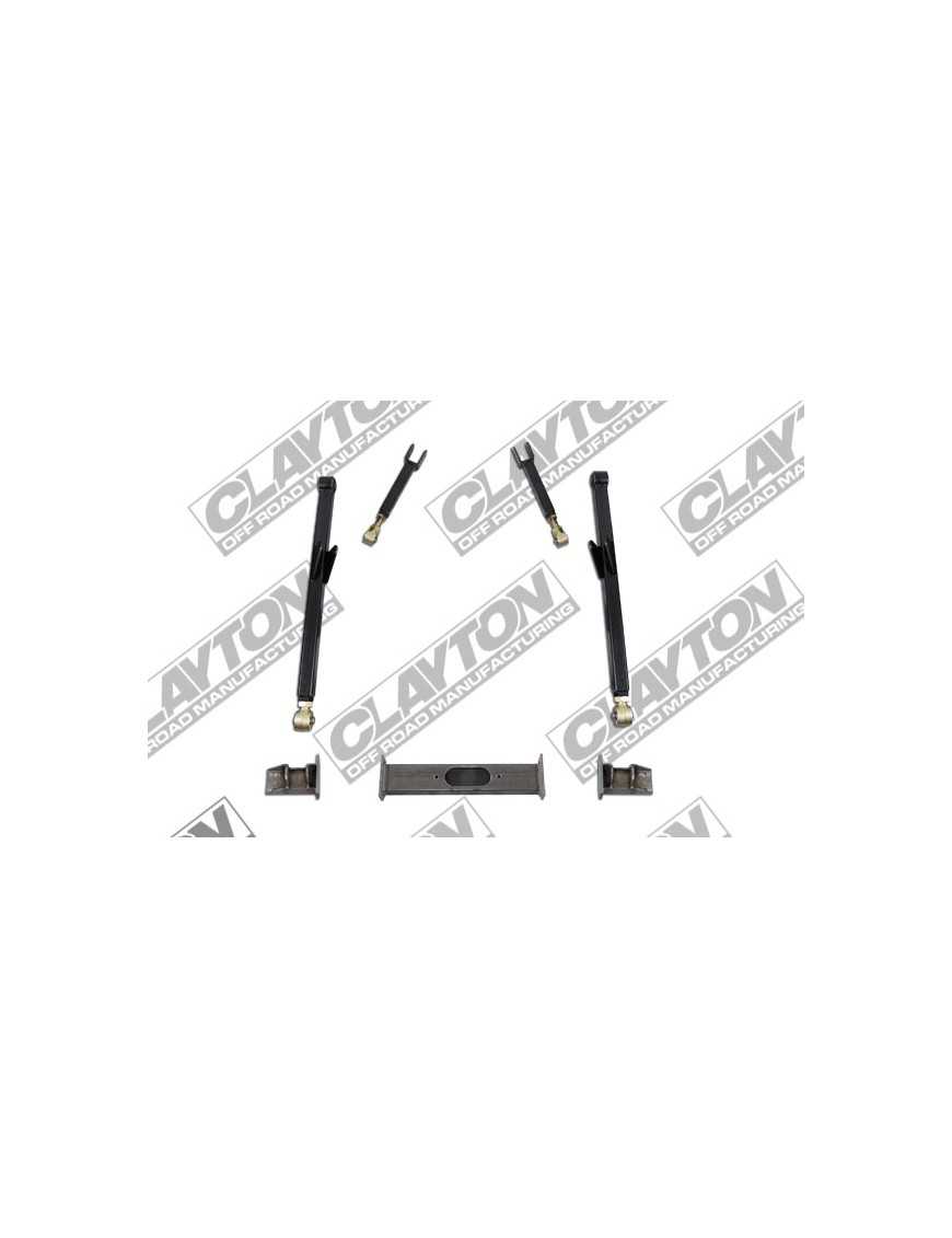 4"- 8'' Clayton Offroad Long Arm Upgrade Lift Kit zestaw do przodu - Jeep Grand Cherokee ZJ