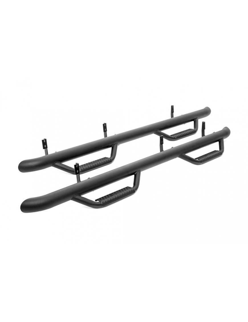 Progi, stopnie Rough Country Step - Nissan Navara 05-18 Crew Cab