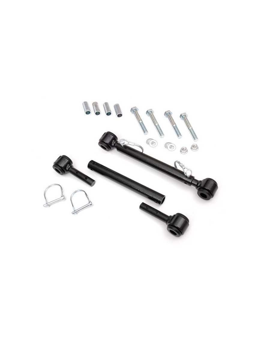 Rear Disconnect Sway Bar Links Rough Country Lift 4-6" - Jeep Wrangler TJ